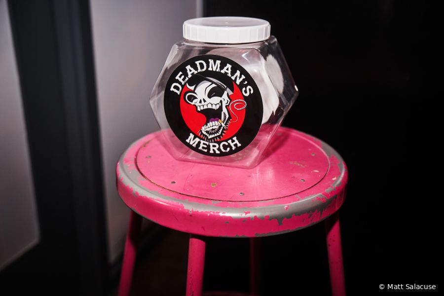 Deadman's Merch prize jar